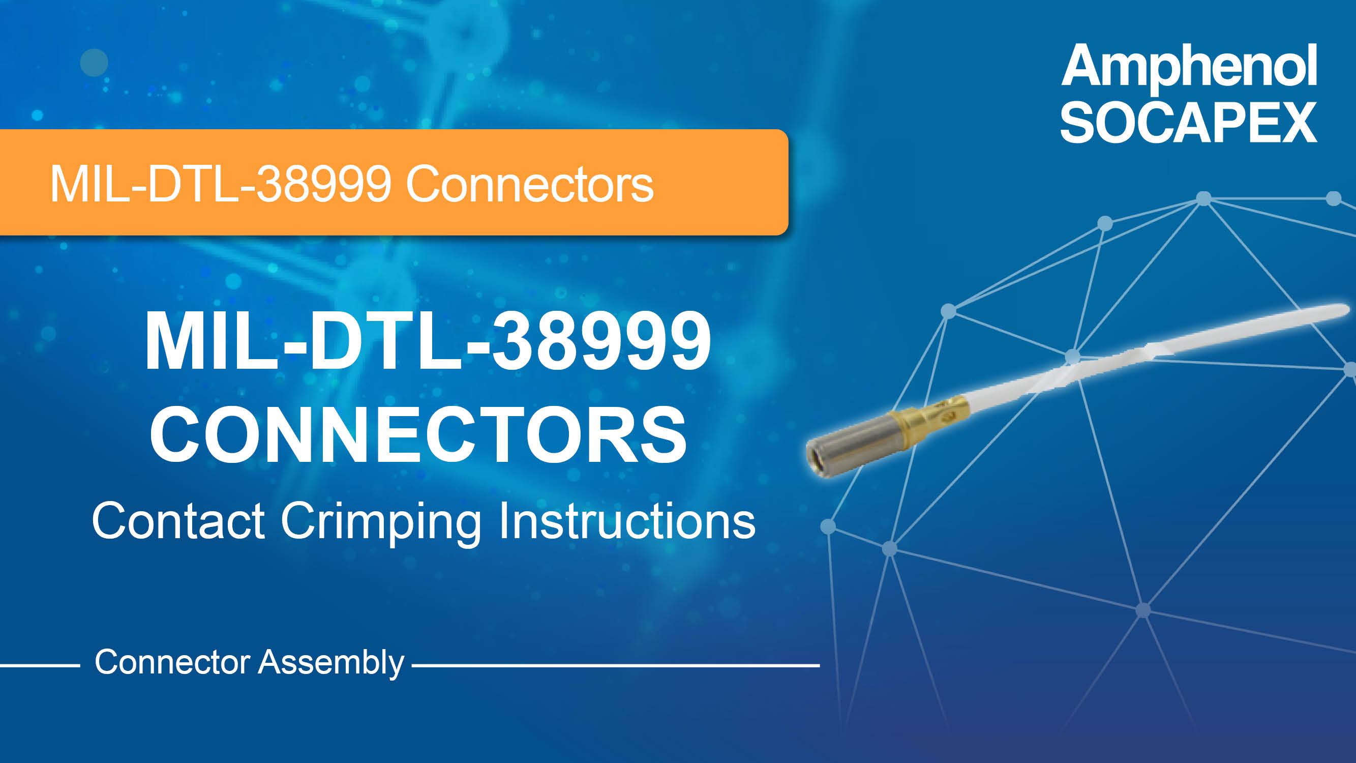 Contacts for MIL-DTL-38999, Series 1