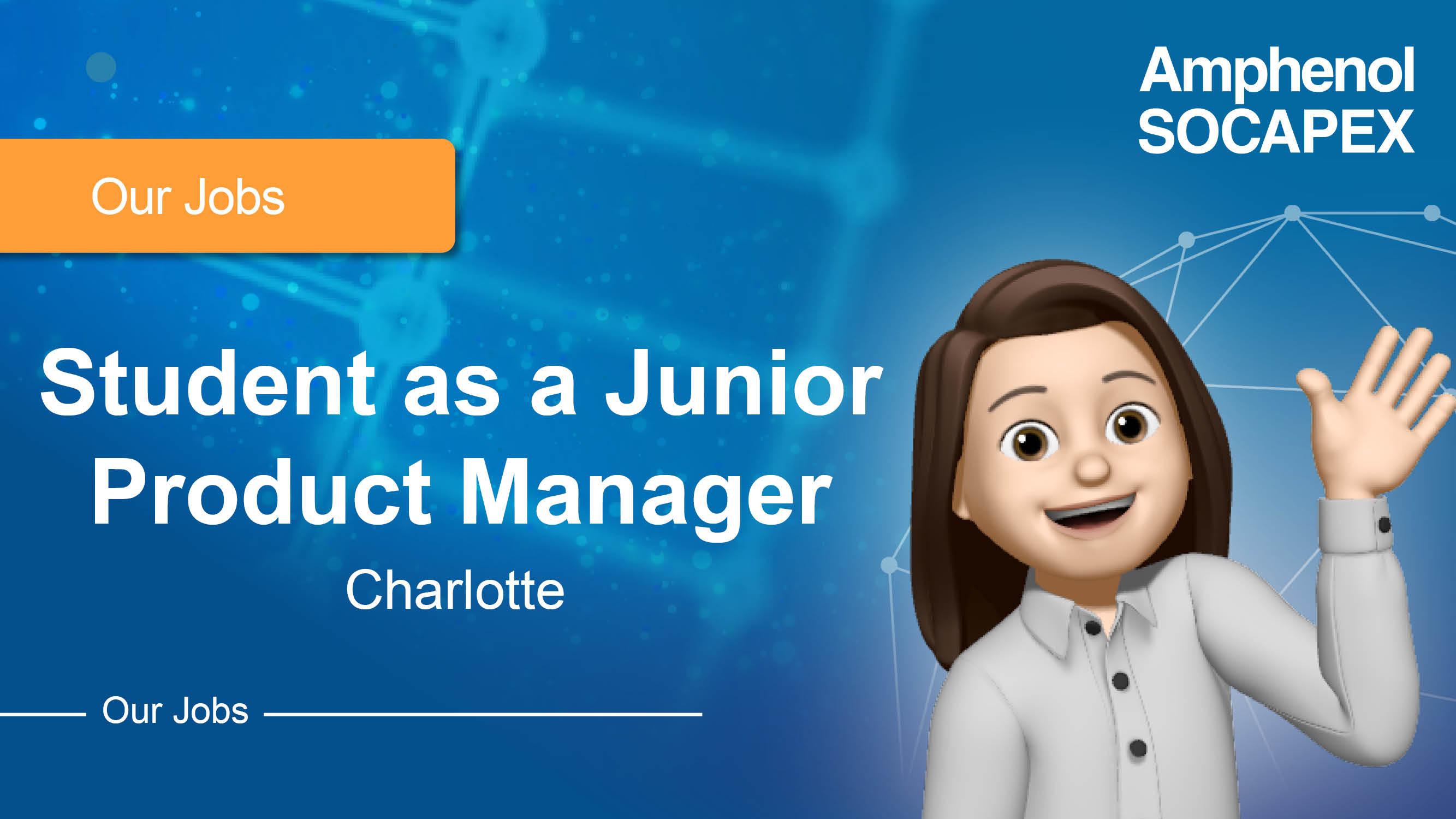 Student as a junior product manager