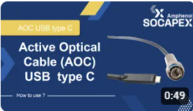 Cable AOC USB Type C